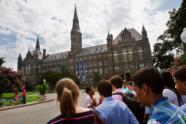 Điều kiện tuyển sinh tại trường Đại học Georgetown